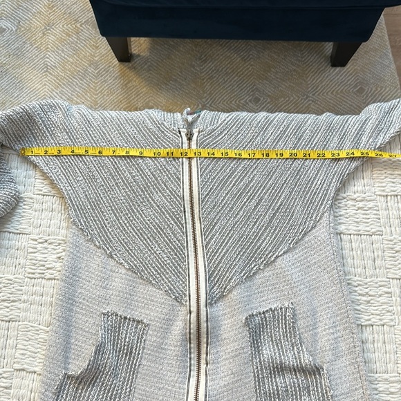 Free People Beach Brand Grey Onesie Hoodie - Picture 8 of 13